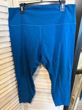 EUC Lululemon Align High-Rise Pant 25" in Capture Blue - Size 18